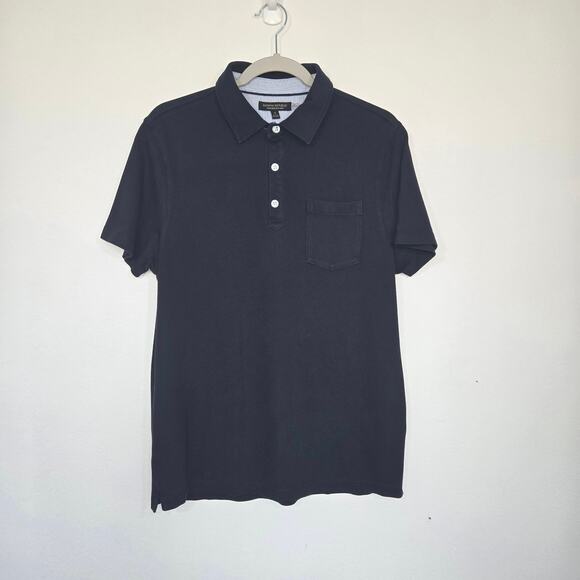 Banana Republic Navy Blue Men’s Polo. Size M - Picture 1 of 4